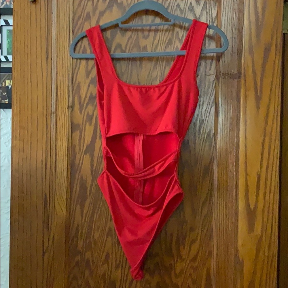 Red Bodysuit